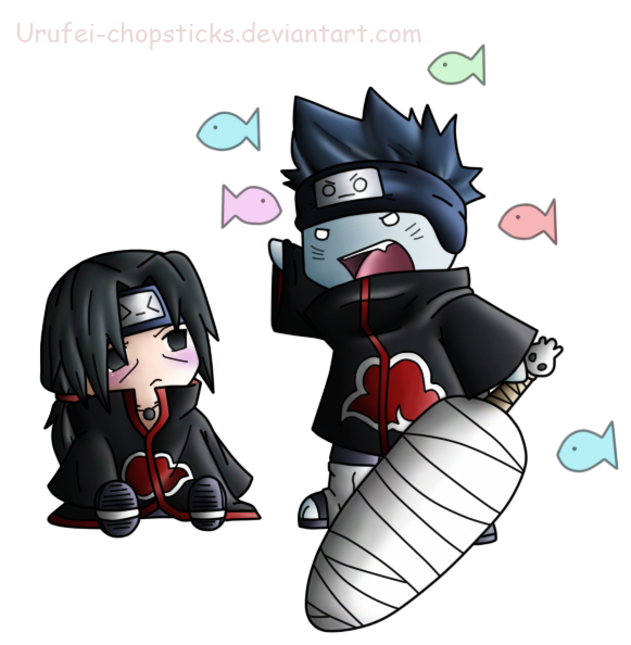 Request: Itachi n' Kisame Chibis