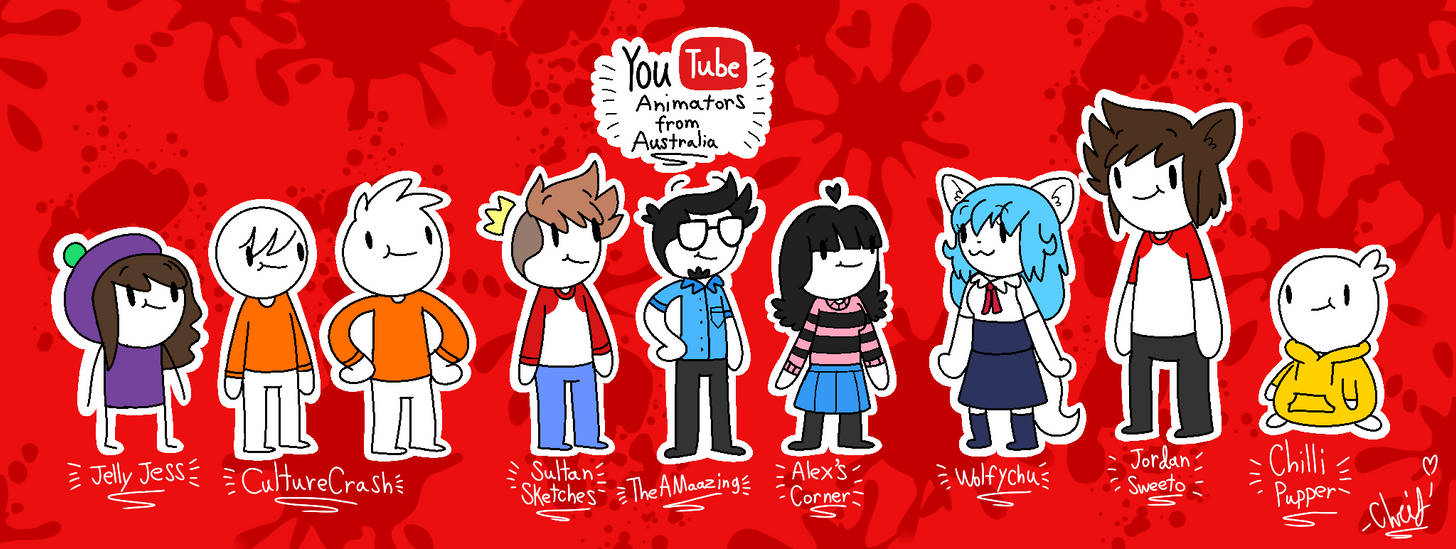 Youtube Animators From Australia By Cdgzilla9000 On DeviantArt youtube-animators-from-australia-by-cdgzilla9000-on-deviantart