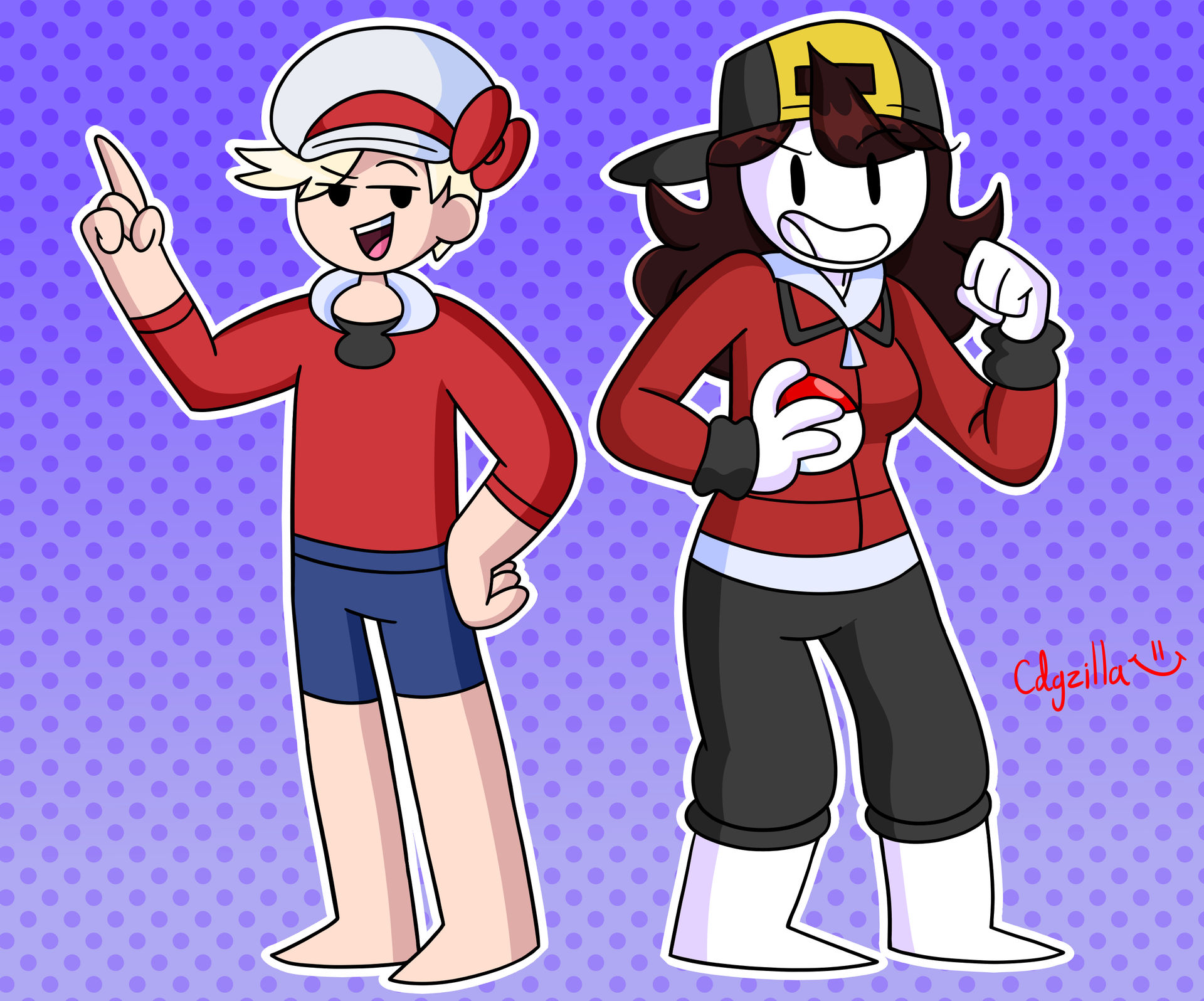 Jaiden and Alpharad by cdgzilla9000 on DeviantArt