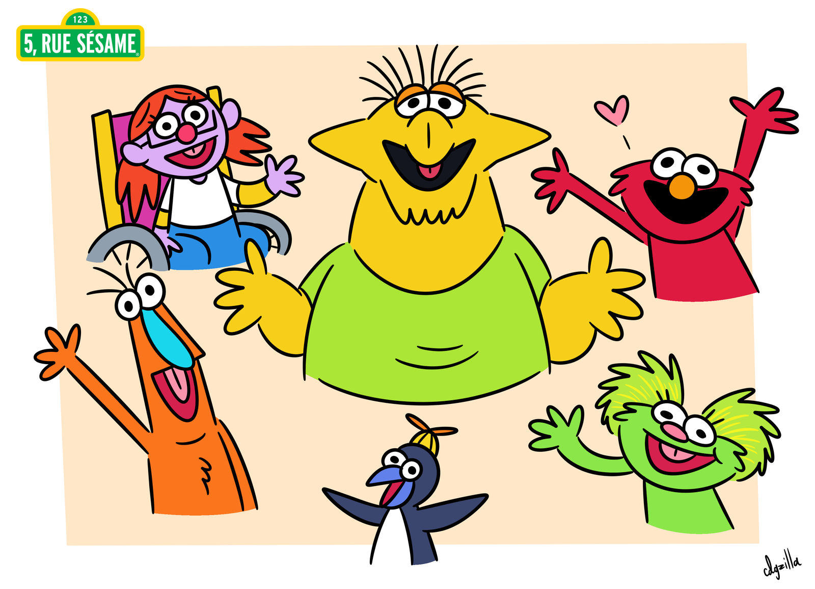 5 Rue Sesame by cdgzilla9000 on DeviantArt