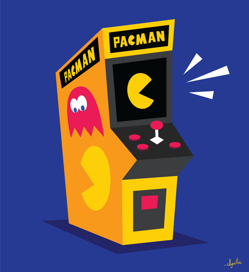 Pac-Man Arcade by cdgzilla9000 on DeviantArt