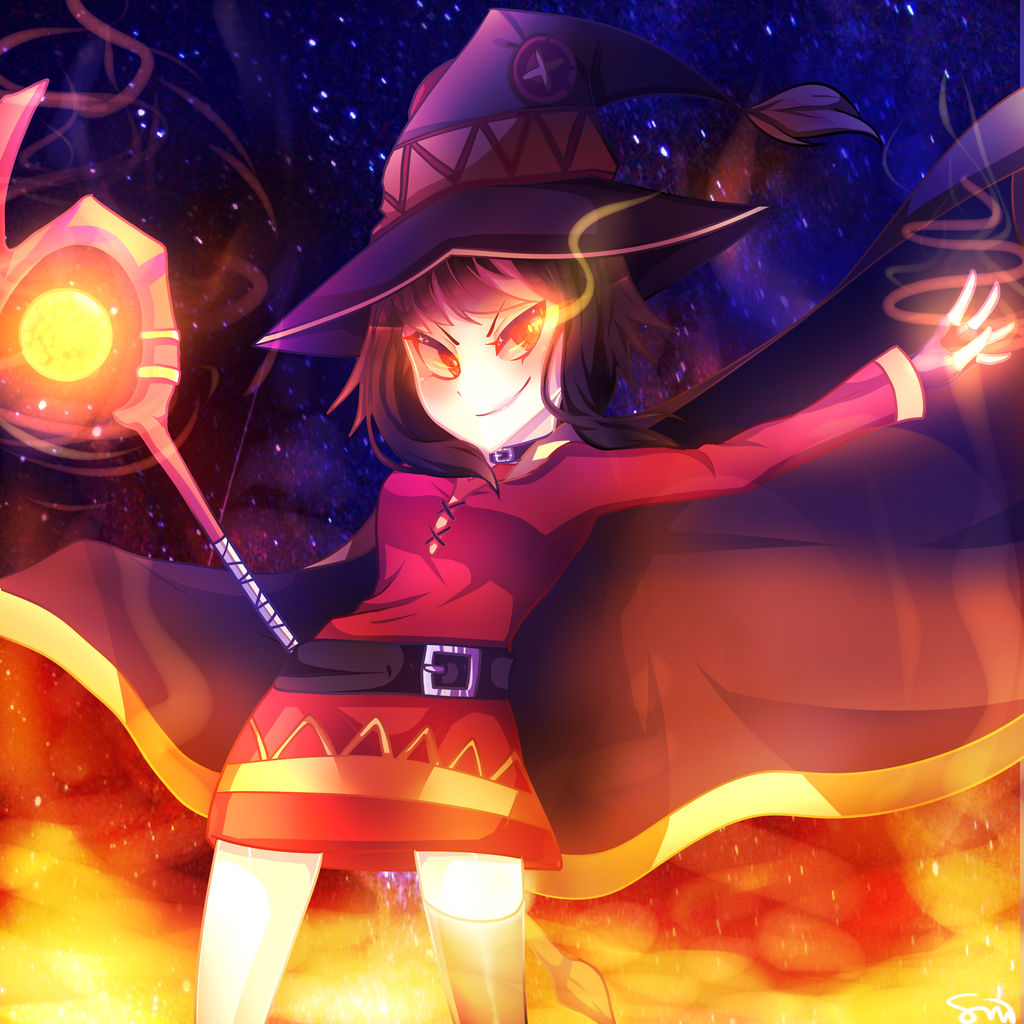 Fall Megumin Megumin by shir124365 on DeviantArt