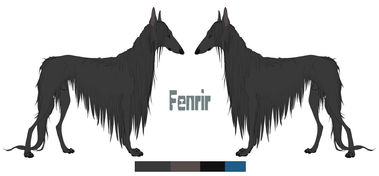 Fenrir Reference Sheet by BrambleBees on DeviantArt