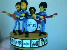 The Beatles Christmas Tree Ornament