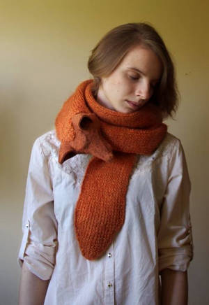 knitted fox by Mmimoza knitted fox by Mmimoza
