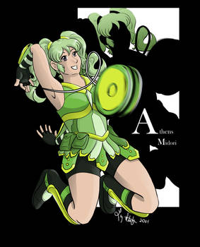 Athens Midori RWBY FanCharacter