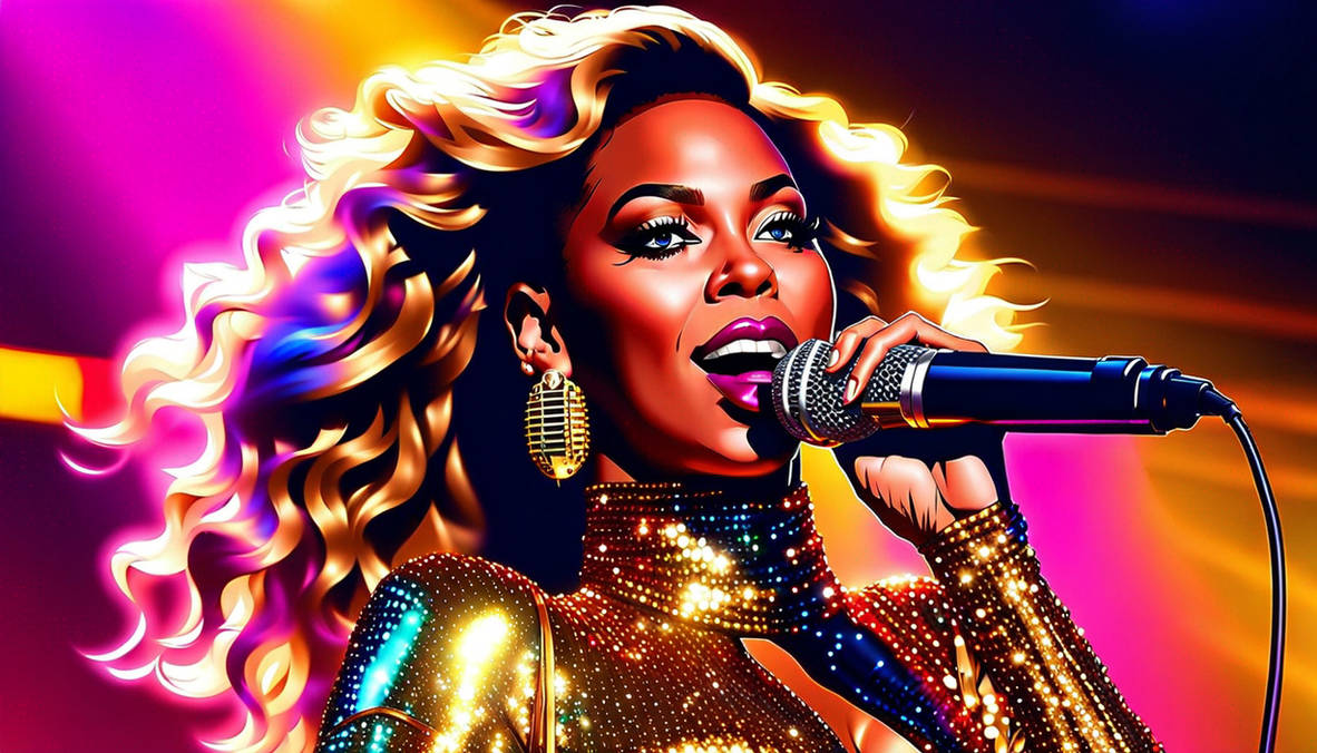 Celebrity Pop Portraits 17: Beyonce #2 by sterlingsapphire on DeviantArt