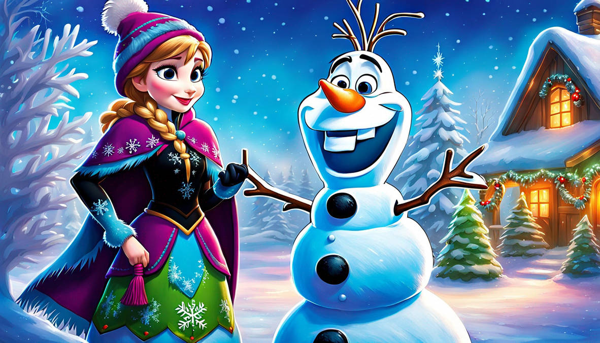 Olaf Rearranges Olaf's Favorite Time of Year! by sterlingsapphire on DeviantArt