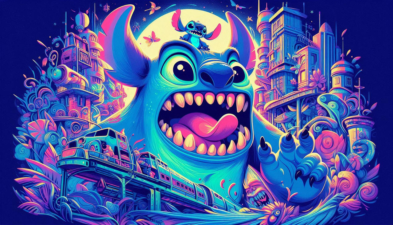 Disney Duo Deviantart Disney Duos 3: Stitch and Sulley by sterlingsapphire on DeviantArt