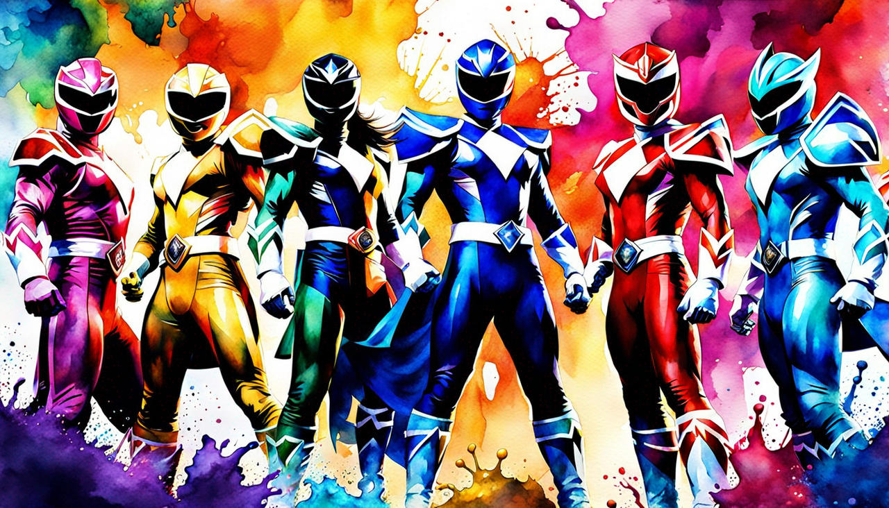 Mighty Morphin Power Rangers: The Power Is On! by sterlingsapphire on ...
