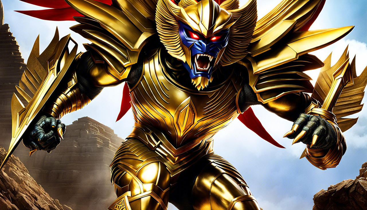 Red Ranger Goldar Power Rangers Villains Reimagined 1: Goldar by sterlingsapphire on ...