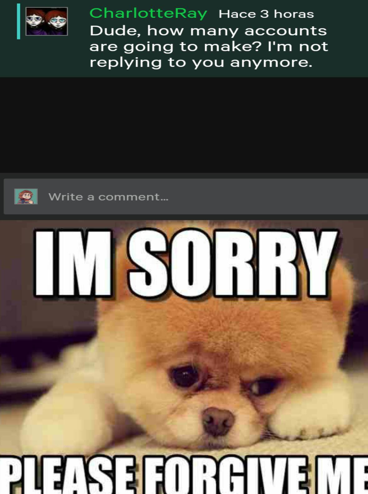 I M Sorry Charlotty By Jokerbuddi On Deviantart I M Sorry Charlotty By Jokerbuddi On Deviantart