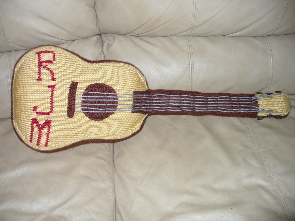 Knitted Acoustic Guitar by Lex-the-Sparrow on DeviantArt