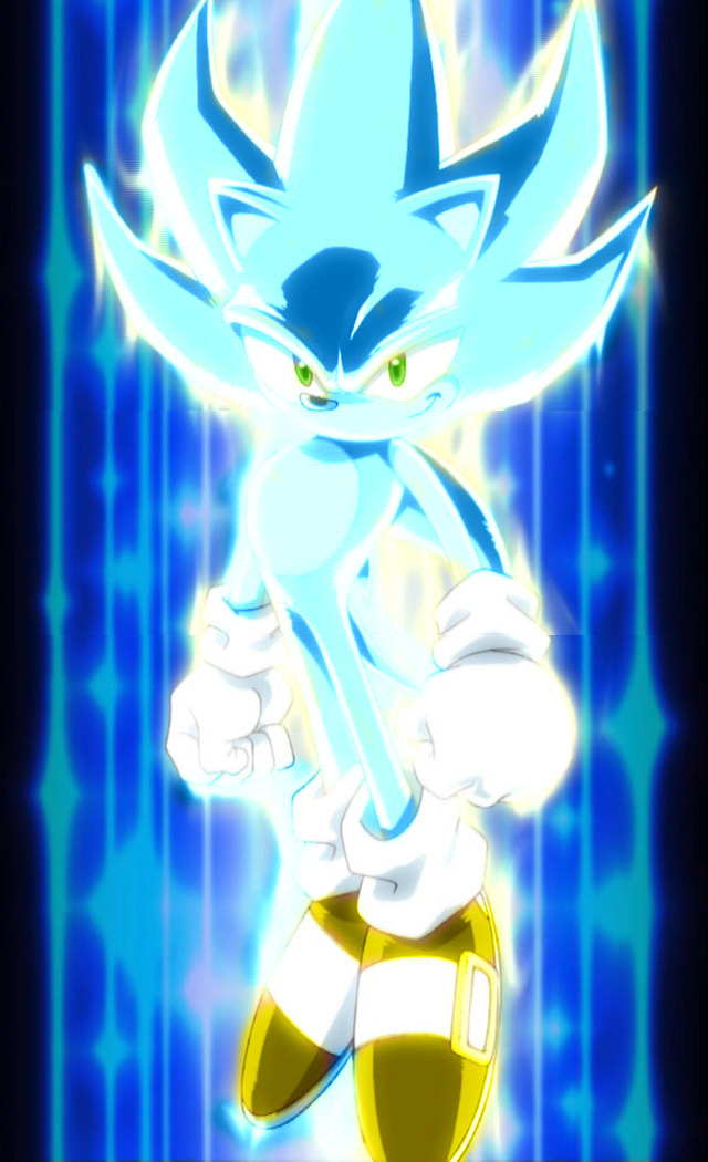 Ice Sonic The Hedgehog