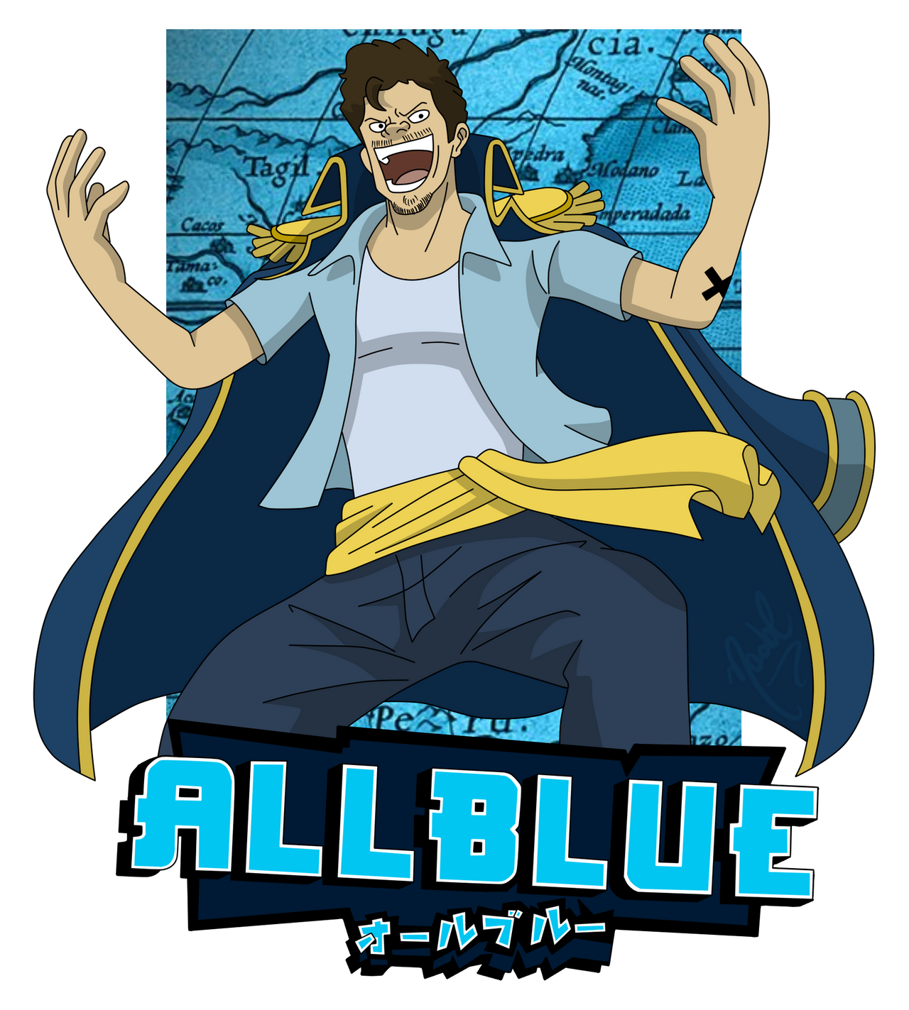 All Out Blue All Blue by caiquenadal on DeviantArt