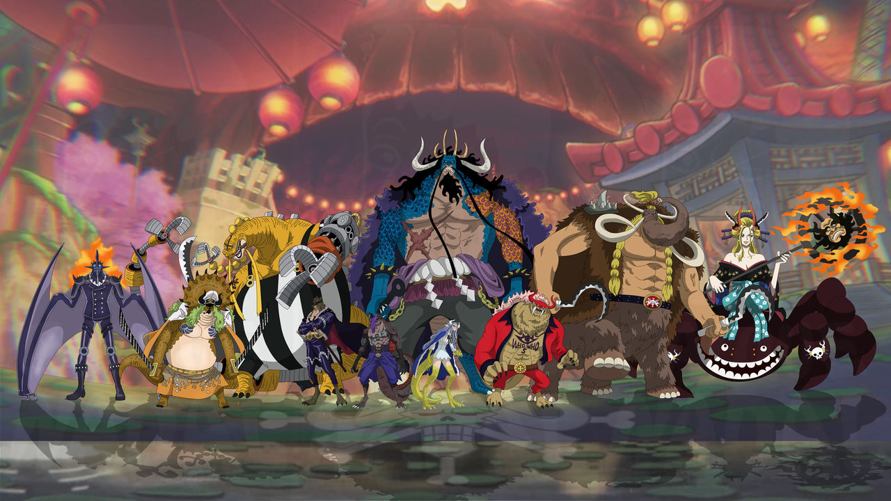 Kaido Crew - One Piece by caiquenadal on DeviantArt