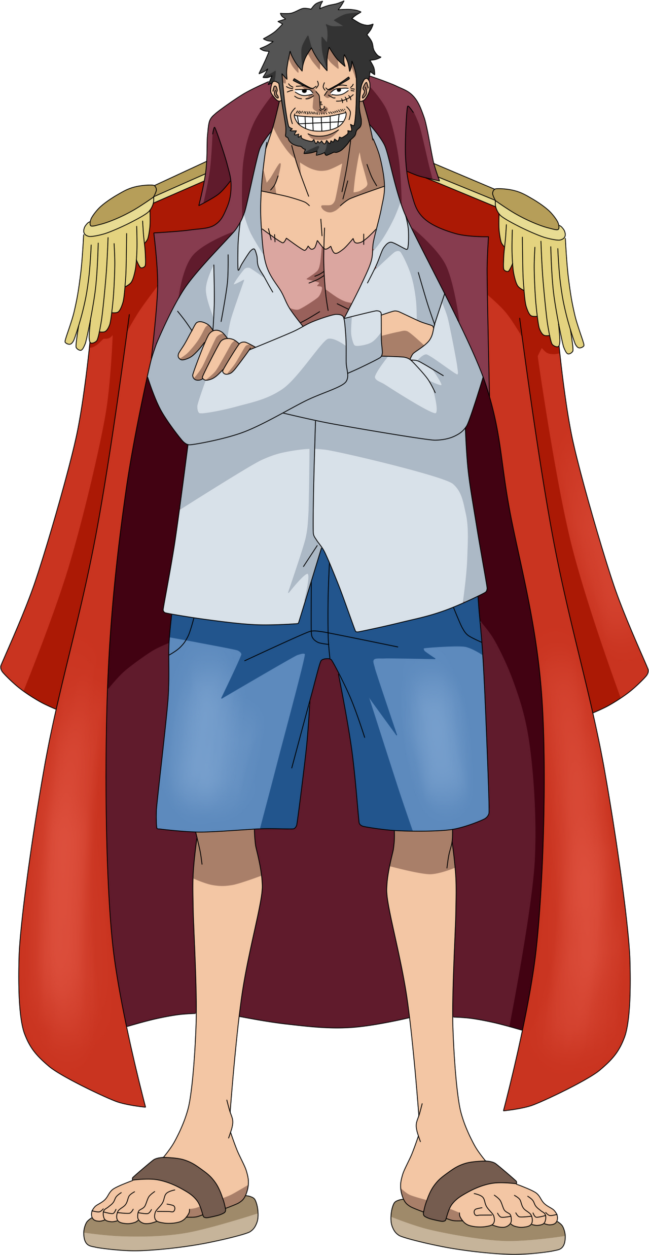 Old Monkey D Luffy by caiquenadal on DeviantArt