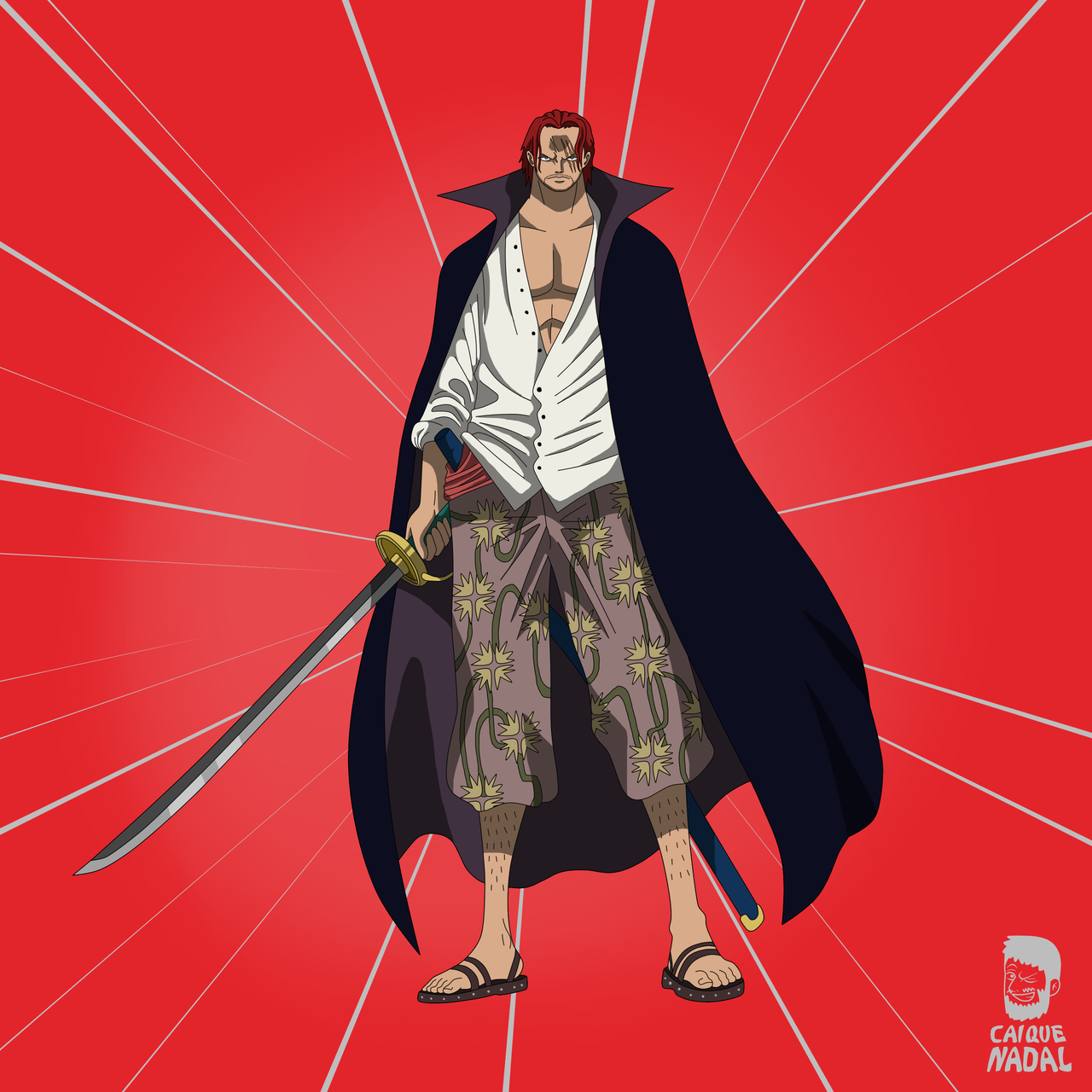 King - One Piece by caiquenadal on DeviantArt