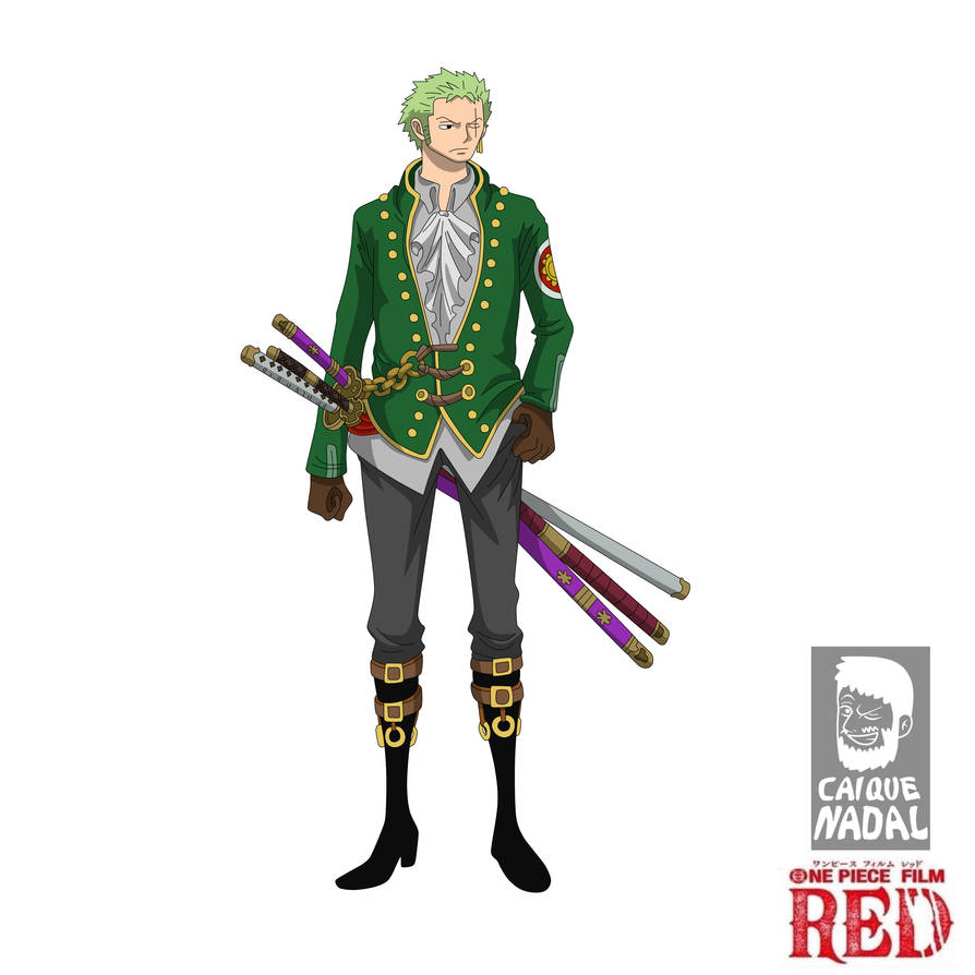 Roronoa Zoro - RED Movie - One Piece by caiquenadal on DeviantArt
