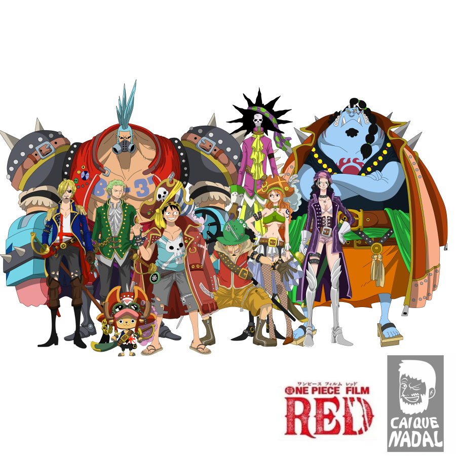 Strawhat Pirates - One Piece Film RED by caiquenadal on DeviantArt