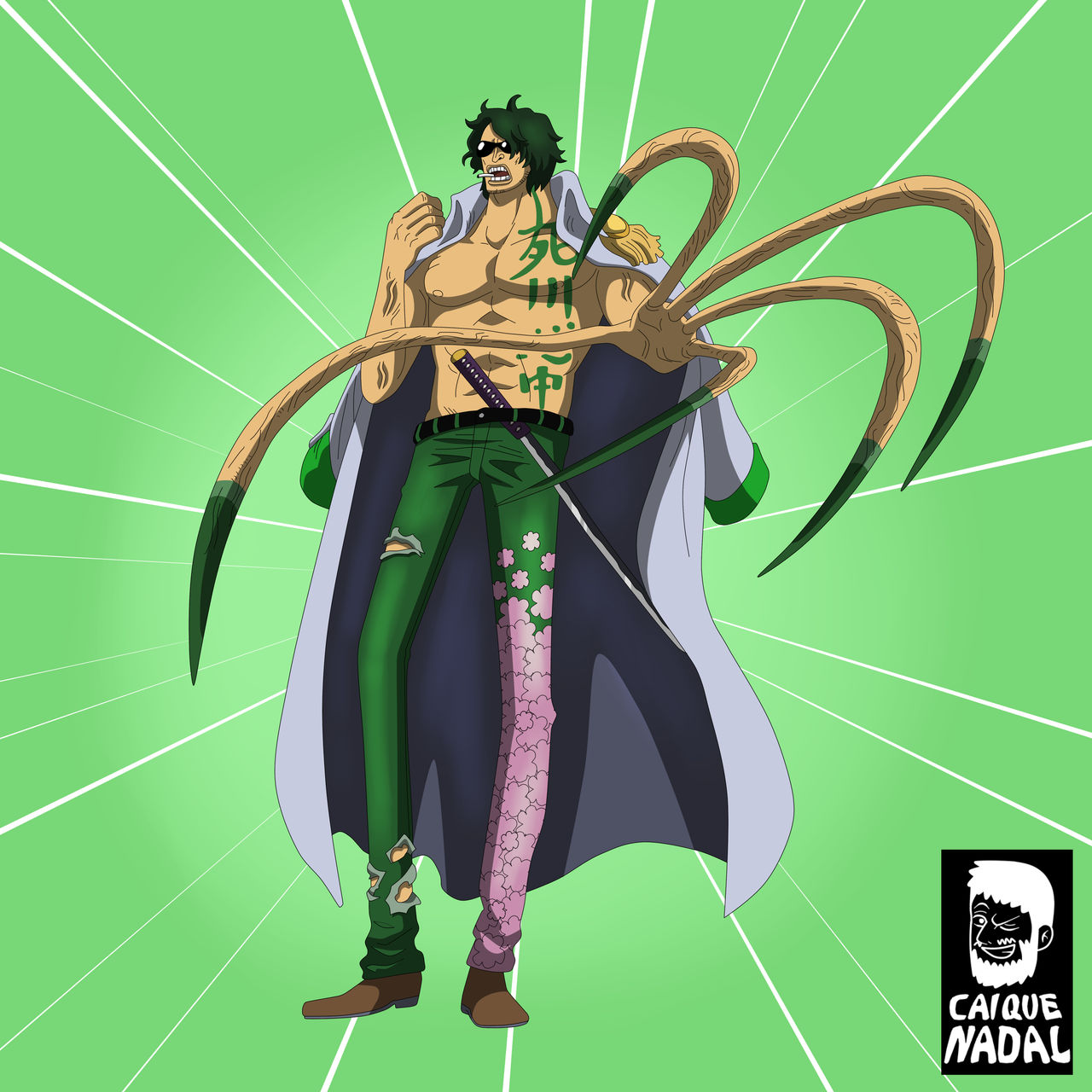 Aramaki Ryoku Green Bull One Piece Spoiler 1053 By Caiquenadal On Deviantart Aramaki Ryoku Green Bull One Piece Spoiler 1053 By Caiquenadal On Deviantart