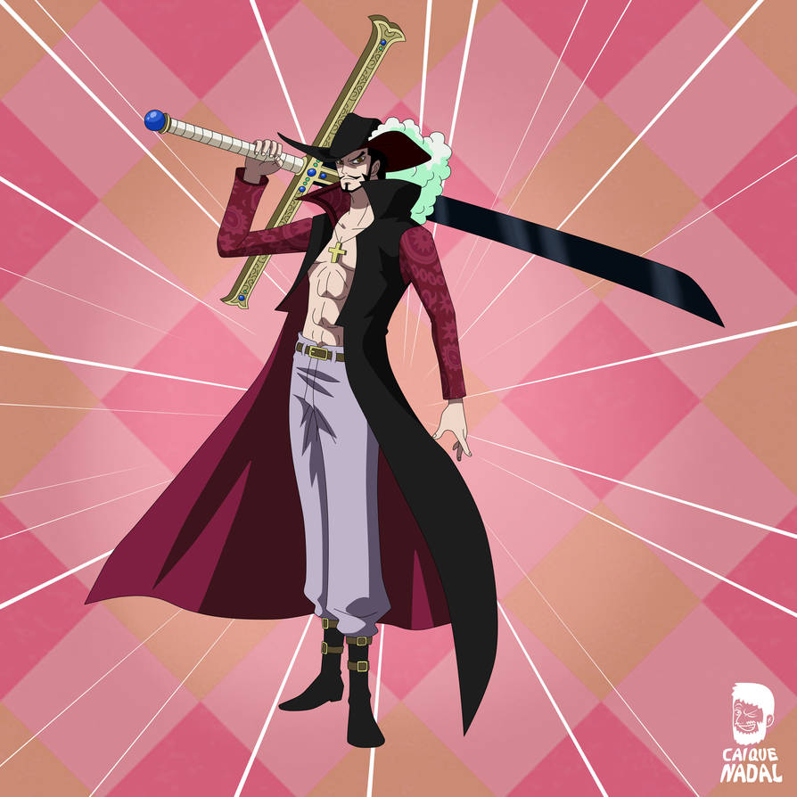 Dracule mihawk - One Piece by caiquenadal on DeviantArt