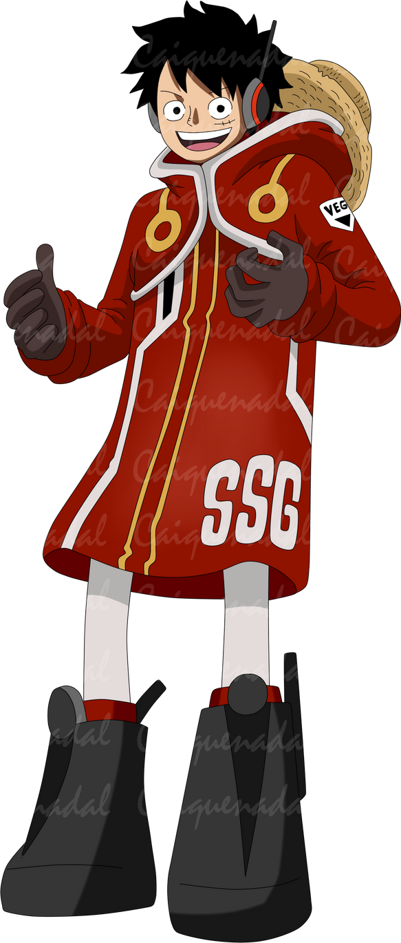 Monkey D Luffy - Egghead - One Piece by caiquenadal on DeviantArt