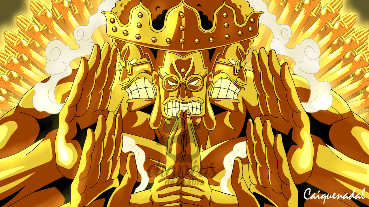 Sengoku despertar da fruta - One Piece by caiquenadal on DeviantArt