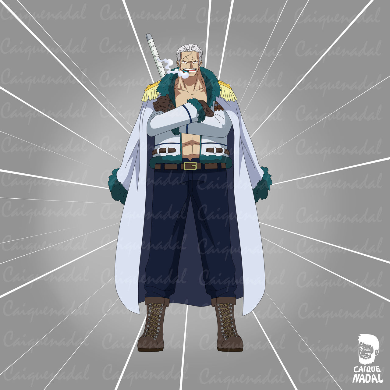 Smoker - One Piece by caiquenadal on DeviantArt