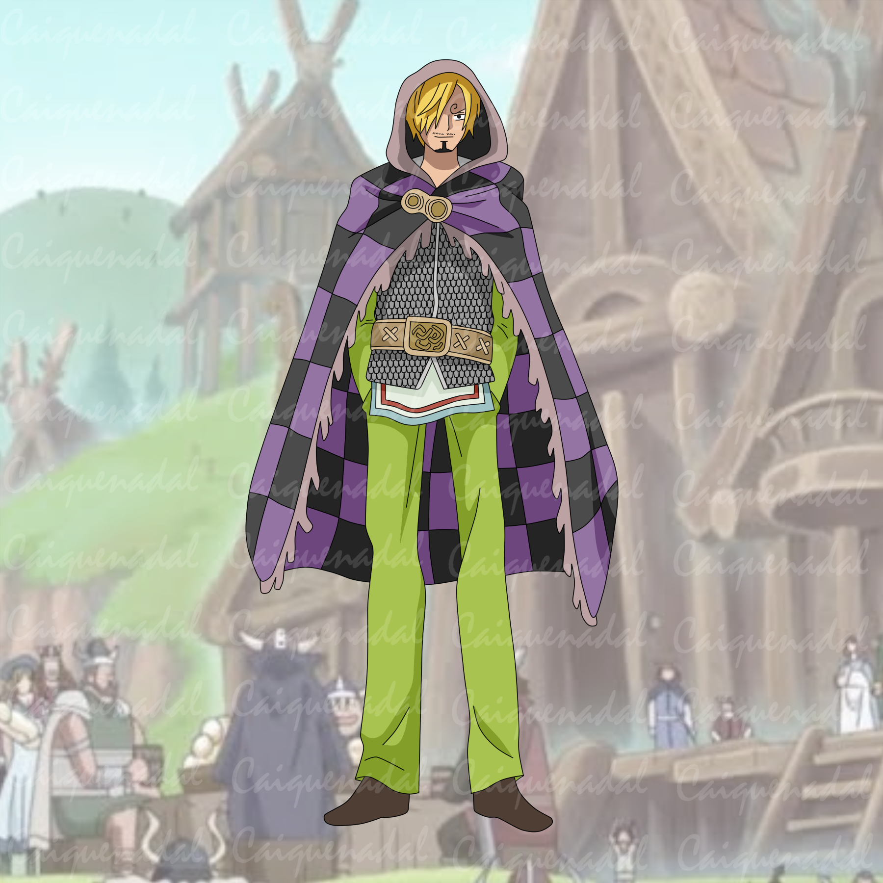 Sanji Elbaf One Piece by caiquenadal on DeviantArt