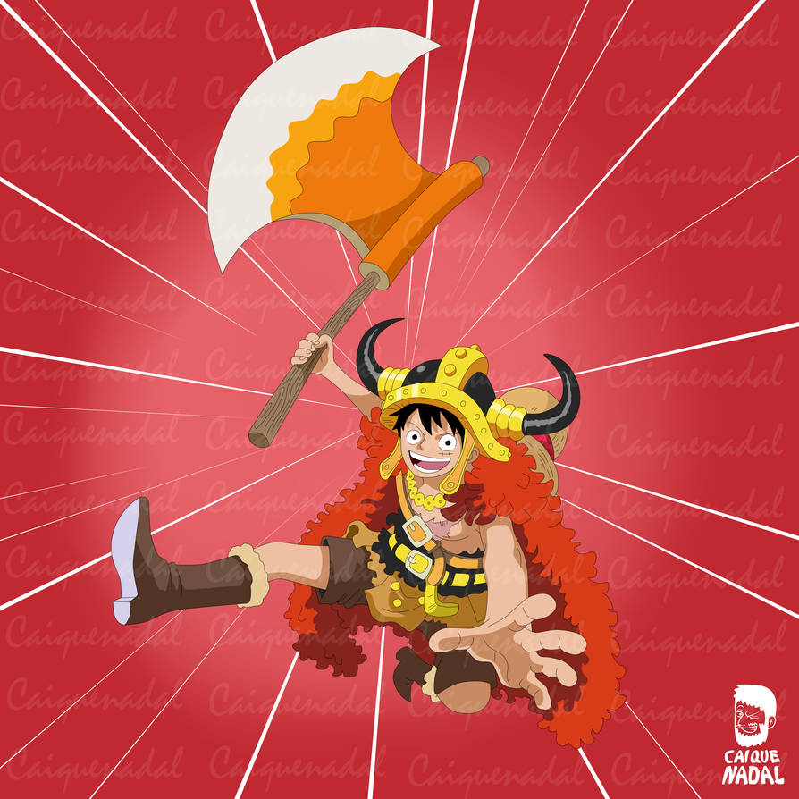 Monkey D Luffy - Elbaph - One Piece by caiquenadal on DeviantArt