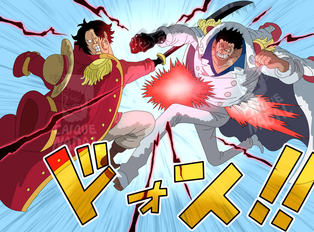 Monkey D Garp vs Gol D Roger - One Piece 1156 by caiquenadal on DeviantArt