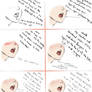 How To Draw Saliva drooling ..