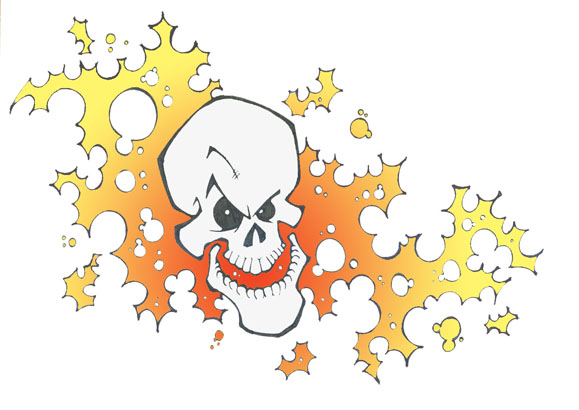 skull and kirby kackle by dougie-mccoy on DeviantArt