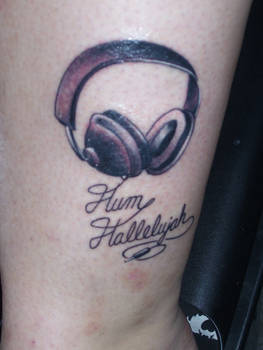 hum hallelujah tattoo