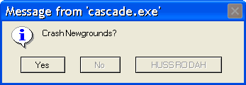 Error Message - Message from 'Cascade.exe'