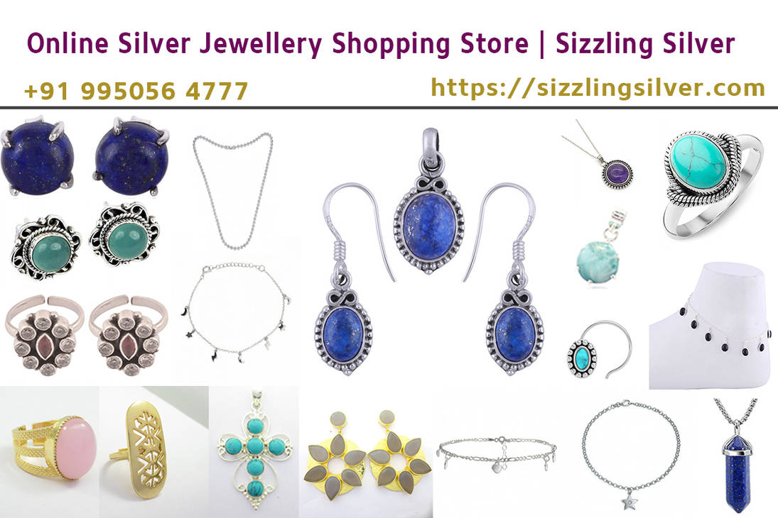 Online Silver Jewellery Shopping Store by sizzlingsilver on DeviantArt