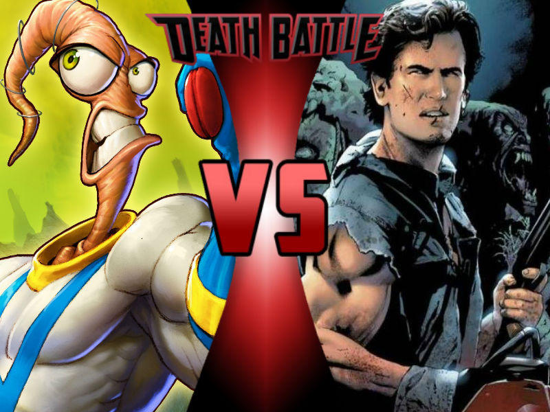 Earthworn Jim vs Ash Williams by 6tails6