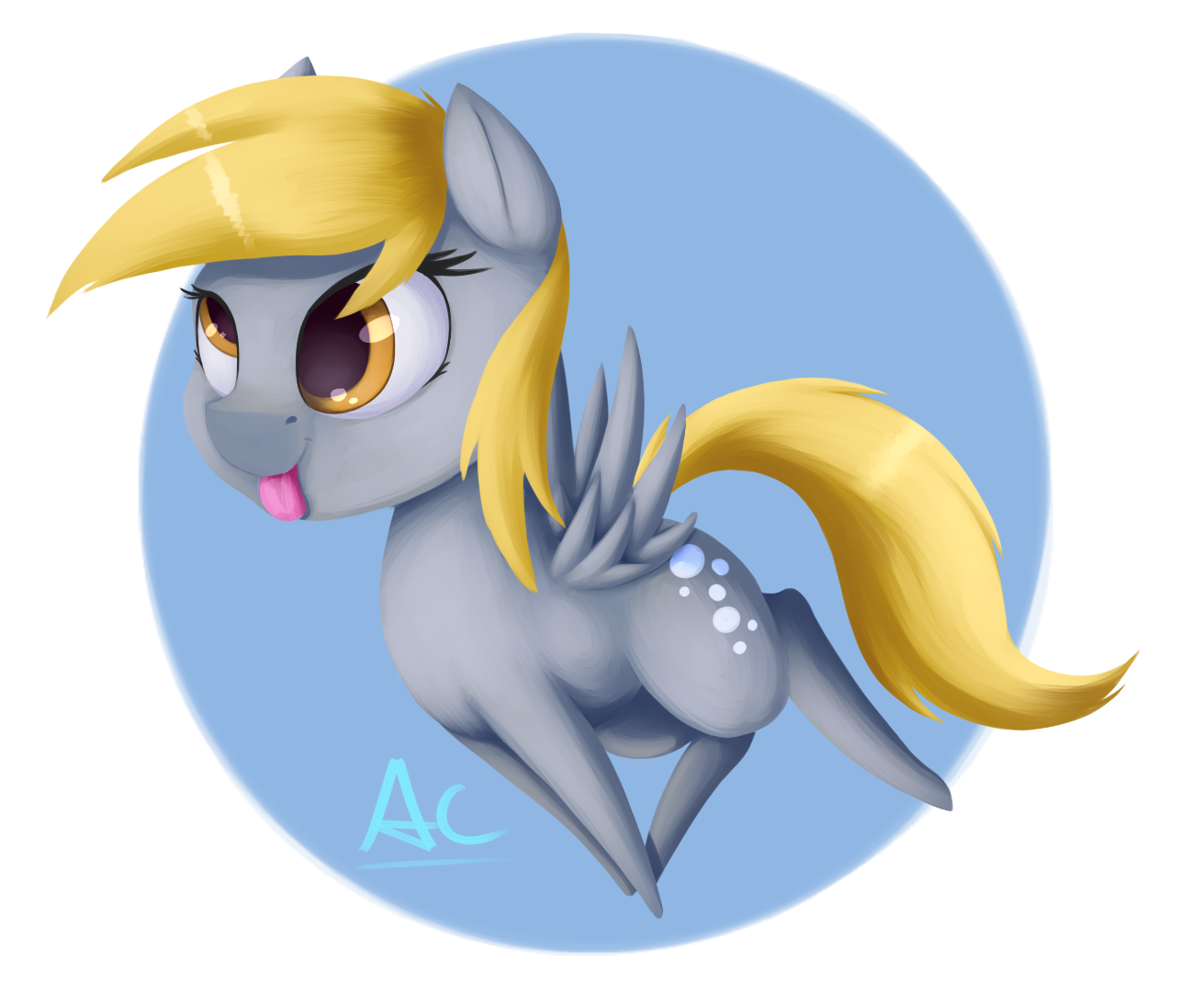 Bi Derpy Chibi Derpy by AC-whiteraven on DeviantArt