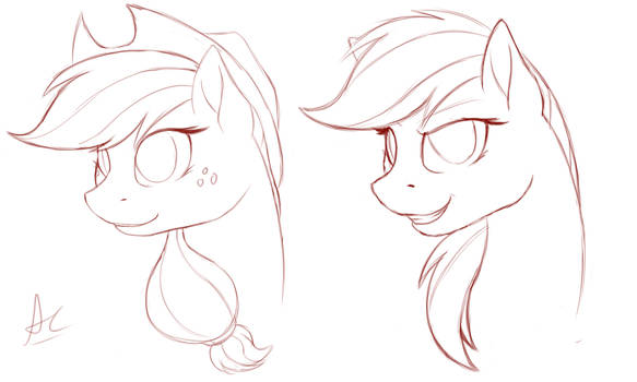 AJ and dash head sketch