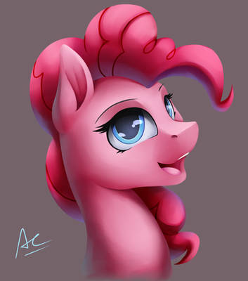Pinkie Pie Portrait (no bg)