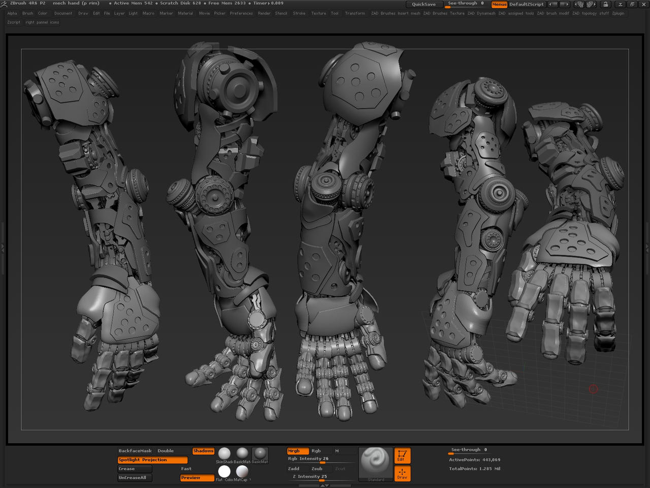 Demon Mech Hand Mech Hand By Lazy by llazyad on DeviantArt