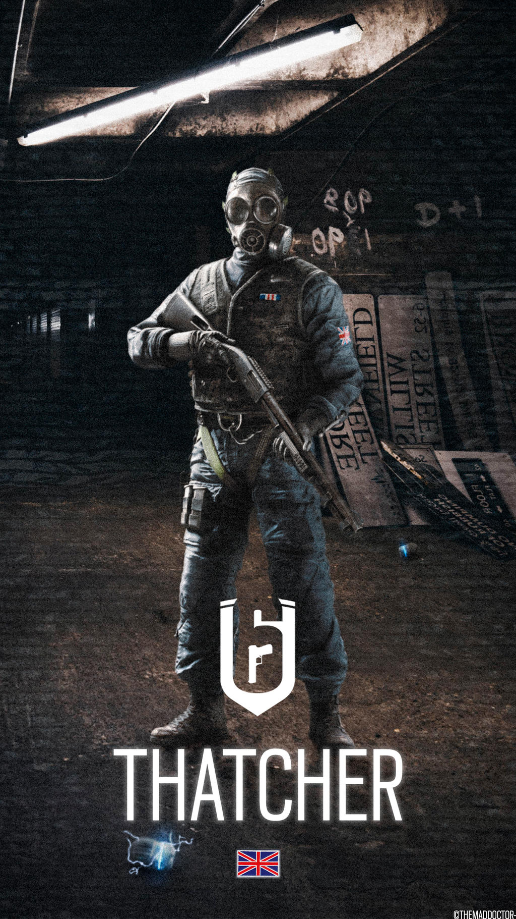 Thatcher S Mobile Wallpaper Rainbow Six Siege By Alessandroberzuini On Deviantart