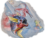 Carvanha's Rough Skin! by Flames-Flare