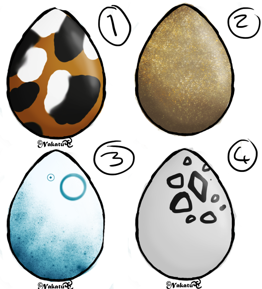 Egg Set 2 - 10 points :CLOSED: