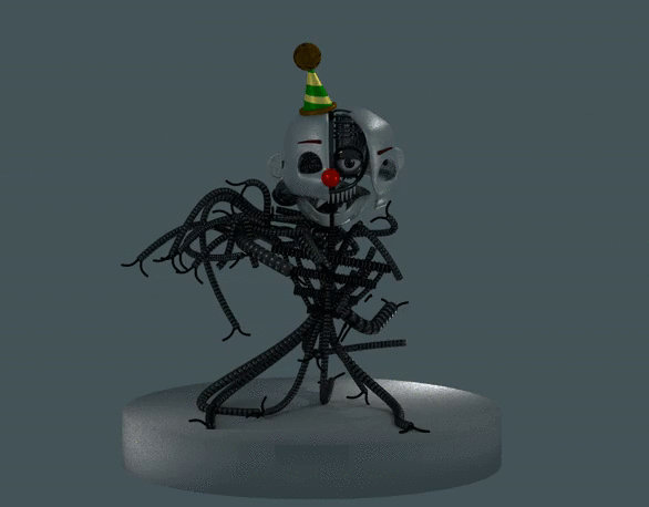 FNAF:SL | Ennard 3D model showcase by Wolff-le-human on DeviantArt