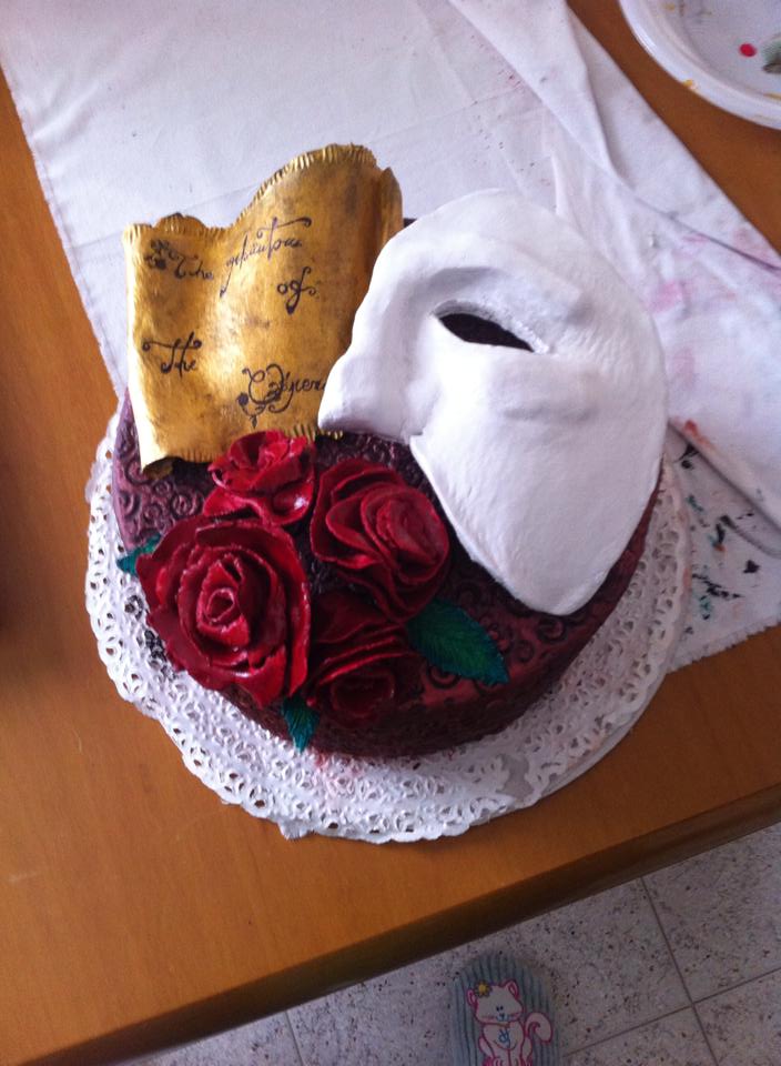 fake cake phantom of the opera