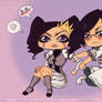 -Bleach, CHIBIS UryuxCirucci, Love Heals.