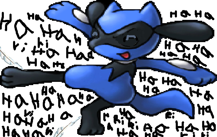 Riolu Tickled