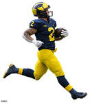 Blake Corum - Michigan - NCAA Football by MSCampbell